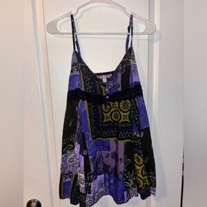 Urban Outfitters Small Multicolor Patterned mini dress